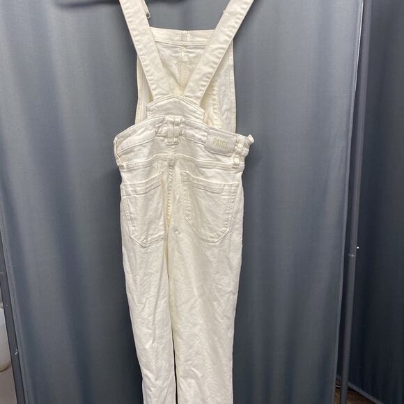PAIGE Claudine Overall Ankle Length Slare Utility Pockets size 23 (b28.12) - Picture 12 of 12
